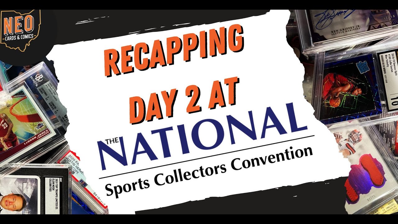 Recapping day 2 at the 2022 National Sports Card Convention, The Baker