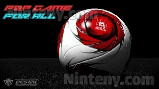 Pro Evolution Soccer 2014 PSP - an association football video game on PSP! screenshot 1