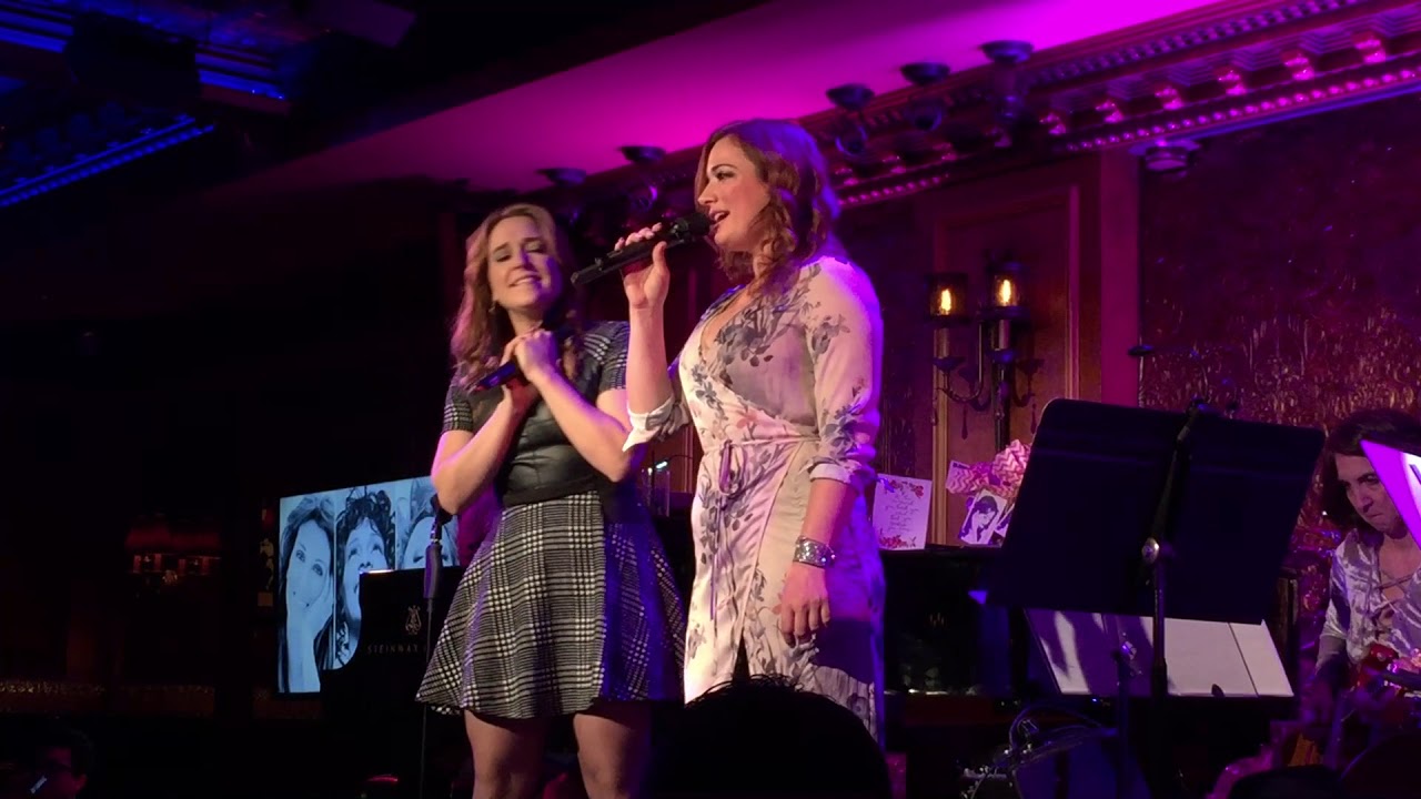 Laura Michelle Kelly and Jessica Vosk singing Celine Dion at 54 Below (11.7.17)