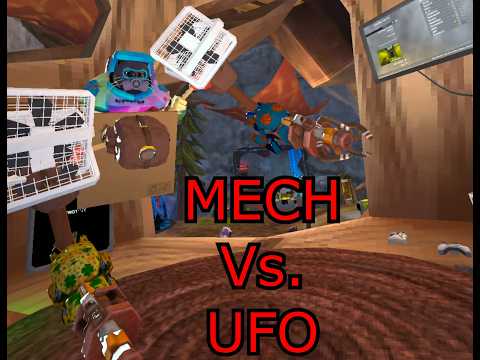 Can a mech beat the UFO Skinwalker map?
