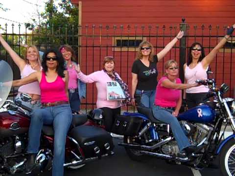 Harley's Angels Go Daddy Commercial Supporting Bre...