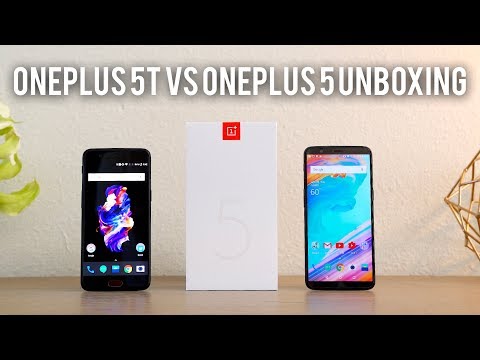 OnePlus 5T vs OnePlus 5 Unboxing and Comparison!