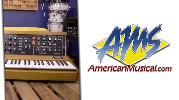 Moog Minimoog Model D Overview - Moog Minimoog Model D Keyboard Synthesizer