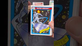 Opening a SEALED 1990 Marvel Card Pack!