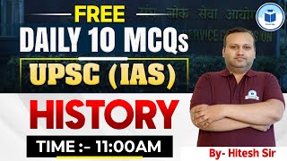 UPSC IAS EXAM 2024 | 10 Most Important Questions | History of India | History MCQs | CivilsTap