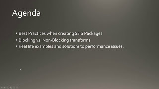 Ssis Performance Tuning Techniques