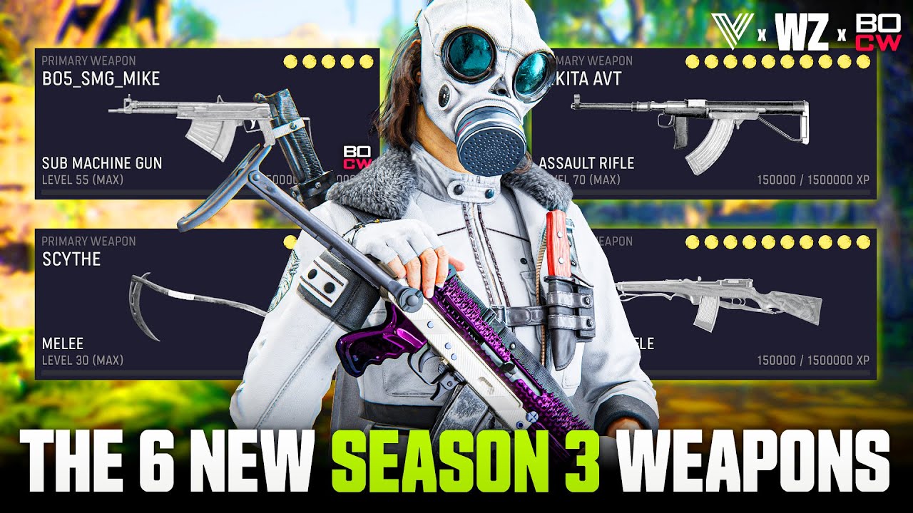 These Are ALL the NEW WEAPONS IN SEASON 3... (Vanguard Warzone Season 3 Update New Guns)