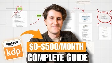 Go From $0-$500/Month With Amazon KDP (Complete Guide)