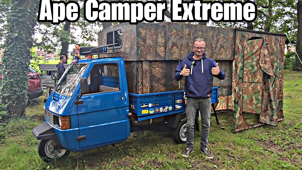 Ape Camper Extrem TM Umbau