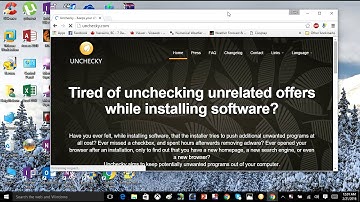 Unchecky! Keep your checkboxes clear when installing software