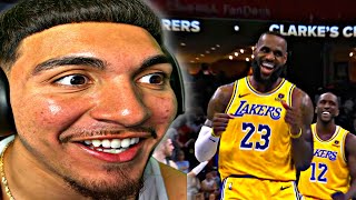 LeBron Fan Reacts To Los Angeles Lakers vs Memphis Grizzlies Full Game Highlights | April 12, 2024
