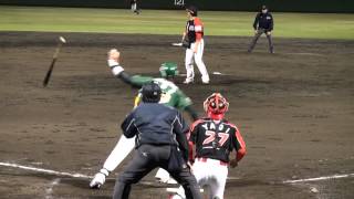 20120407 (Today's hits at 高知市営球場) FD vs OG