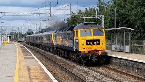 *THRASH* GBRf class 47, 47739 passing Bushey with a tone.