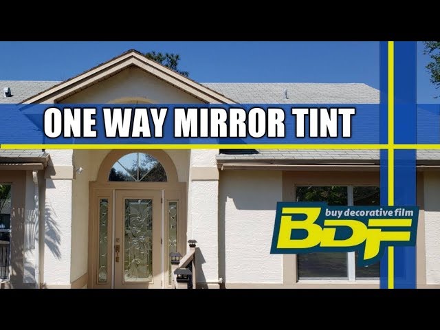 Window Film One Way Mirror Privacy Tint