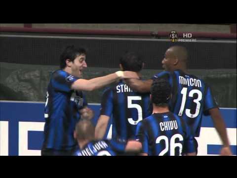 stankovic amazing goal vs schalke 04 5/1/11 HD