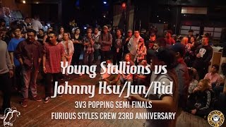 Young Stallions Vs 許智涵, 曹京瑋, 王君 Popping Semis