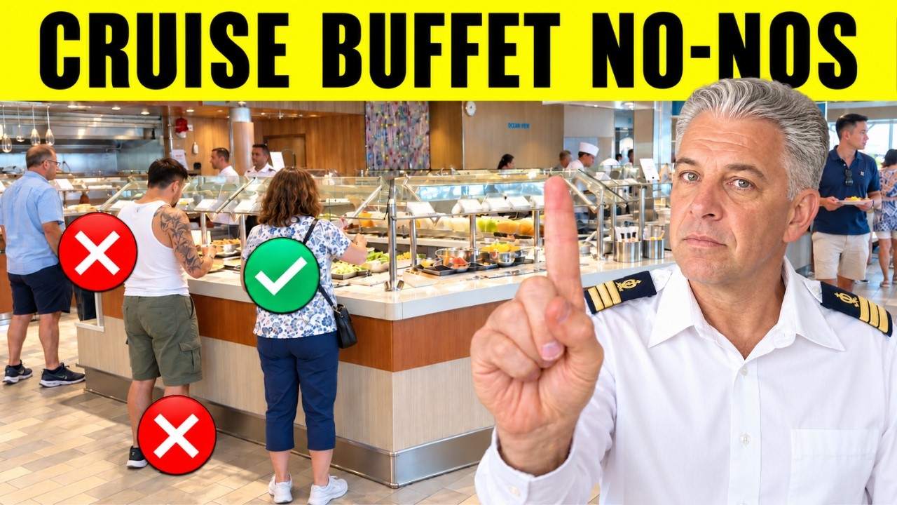Former Cruise Director: Cruise Buffet Dining – What SMART Cruisers Do (And DON’T Do!)
