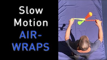 Airwraps: Slow Motion from Above - Intermediate Poi Spinning Lesson