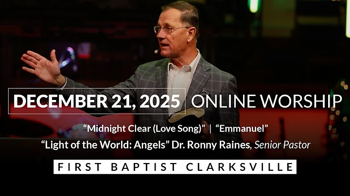 December 21, 2025 Online Worship Service
