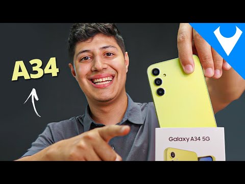 Olha ele! Galaxy A34 5G Primeiro UNBOXING! Adeus Galaxy A54!