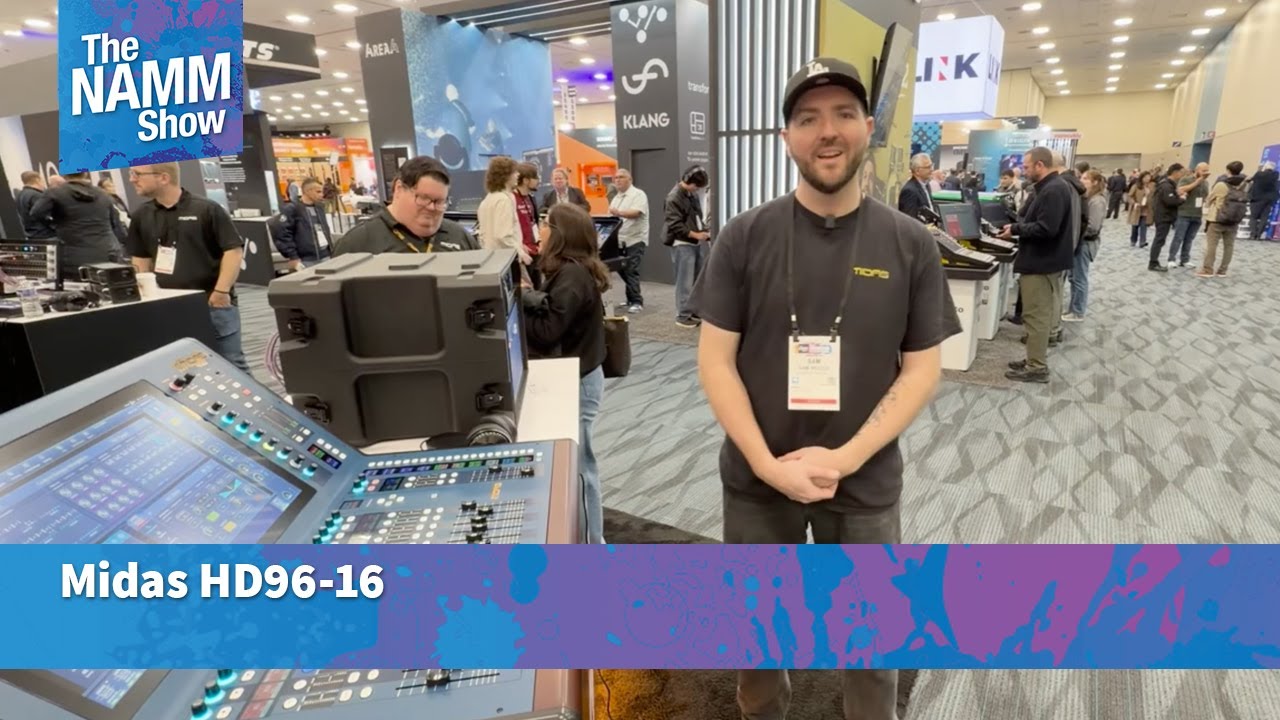 NAMM 2026: Midas HD96-16 - YouTube