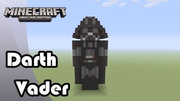 Minecraft: Statue Tutorial and Showcase: Darth Vader (Star Wars)