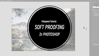 SOFT PROOFING in PHOTOSHOP // Fotospeed Tutorial screenshot 4