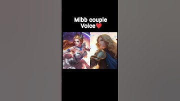 The Most beautiful Mobile Legends Couple Voice Clips ❤#mlbb #mobilelegends #mlbbcouple #mlbbcreator