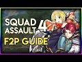 [F2P] Squad Assault 4 Guide  (No Skill Inheritance) - Fire Emblem Heroes