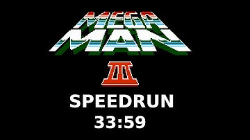 Mega Man 3 Speedrun in 33:59
