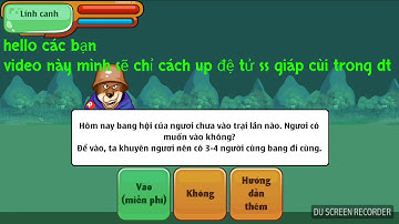 Thủ thuật up đệ tử sơ sinh giáp thấp trong doanh trại