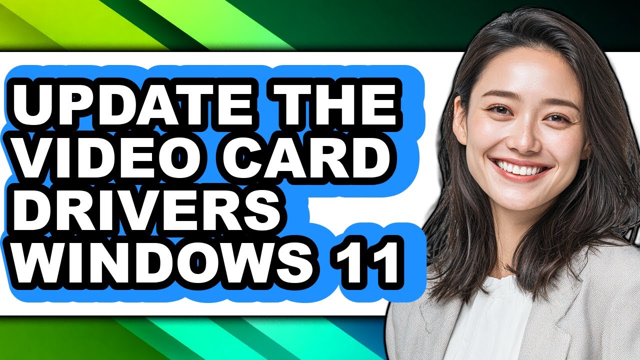How to Update the Video Card Drivers Windows 11 - Step by Step - YouTube