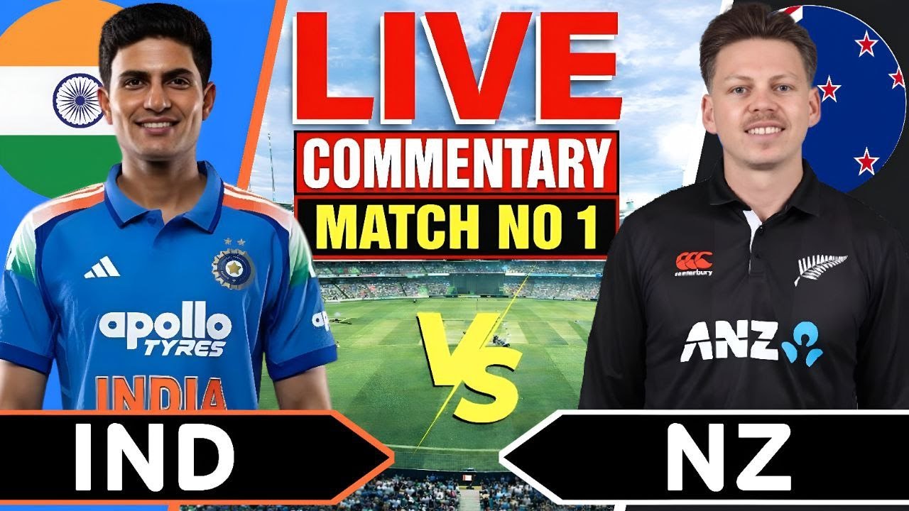Live : IND vs NZ 1st Odi Match 2026 | India vs new Zealand | Live ...