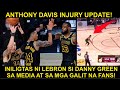 LEBRON JAMES, INILIGTAS SI DANNY GREEN SA MGA GALIT NA FANS! | ANTHONY DAVIS INJURY UPDATE!