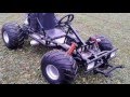 Motor Go kart mit Honda CBR 600F Motor