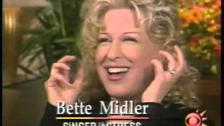 Bette Midler - CBS Morning Show 1996