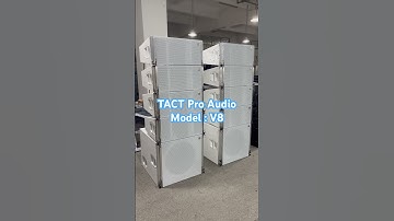 Dual 10 inch line array speaker test before shipment #linearray