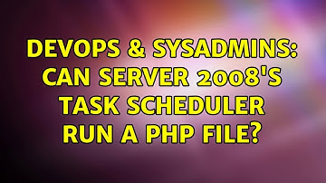 DevOps & SysAdmins: Can server 2008