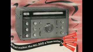 : National NC 300 cleaned up repaired demonstration of receiver on all bands SSB and CW and a.m.