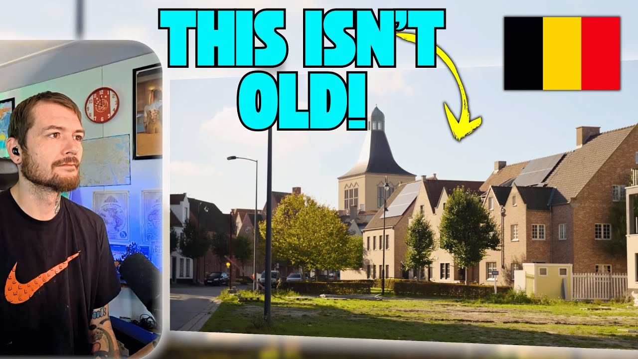 Они построили новый город в Бельгии, и он просто потрясающий | American Reacts