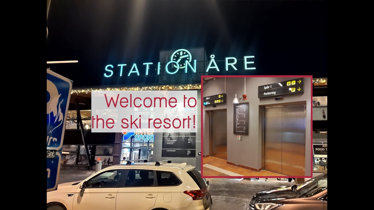 Åre railway station in Sweden: 2006 KONE MonoSpace elevators