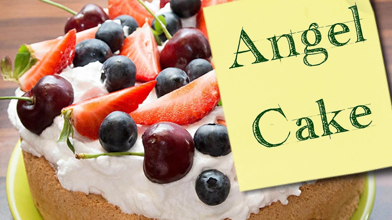 Angel food cake. Пирог