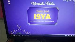 adzan isya inspira tv 2023