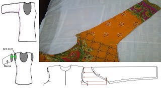 How To Attach Sleeves To a Dress|Bazo lagane ka tarika|kameez(Shirt) ke Saht Bazo Attach Karna|Part5