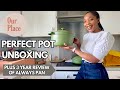 Epic Unboxing Of Our Place Perfect Pot &amp; Review of Always Pan 3 Years Later!