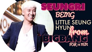 seungri giving me second hand embarrassment | seungri just being lee seung hyung |