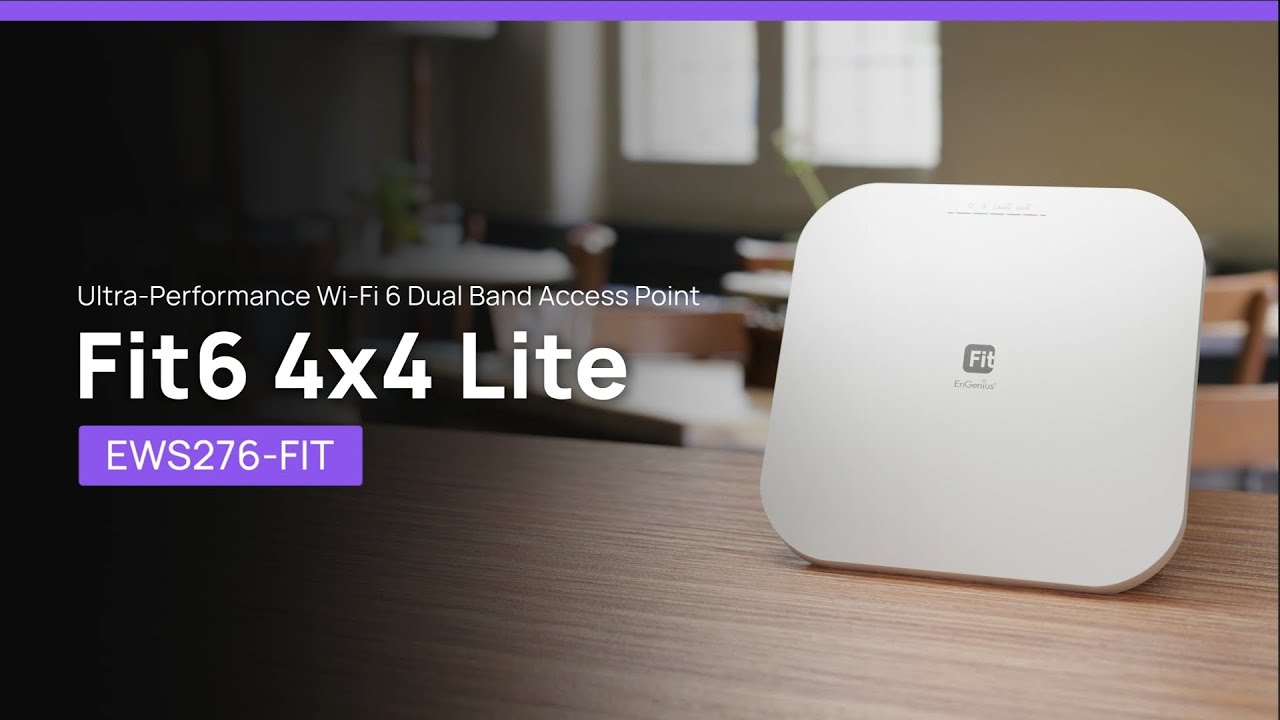 Wi-Fi 6 AX3600 4x4 Indoor Access Point (EWS276-FIT) | EnGenius Fit
