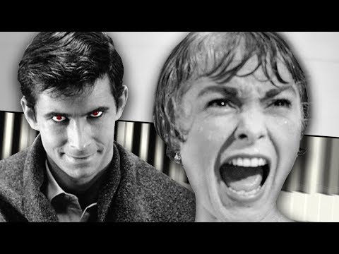 Psycho Theme - Piano Tutorial
