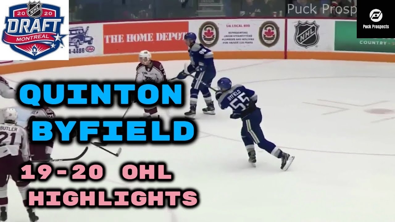 Quinton Byfield 19-20 OHL Draft Highlights