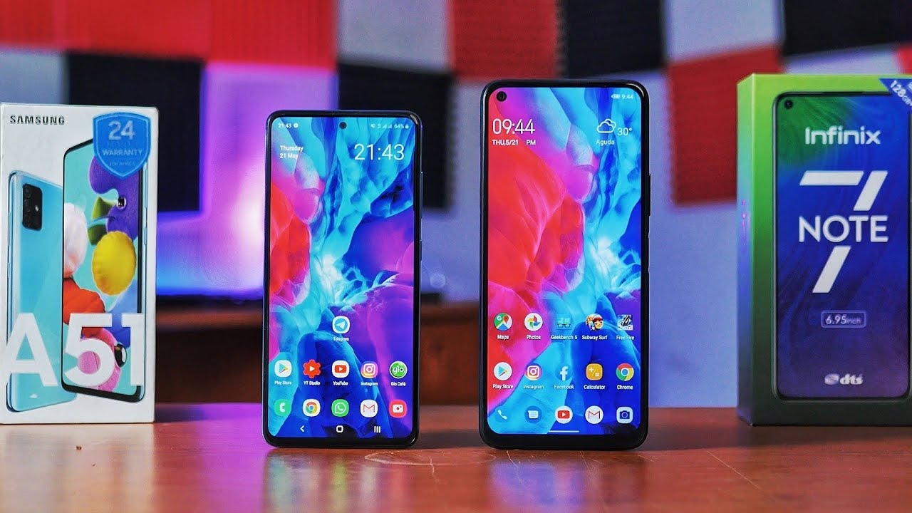 A51 Vs Redmi Note 9s